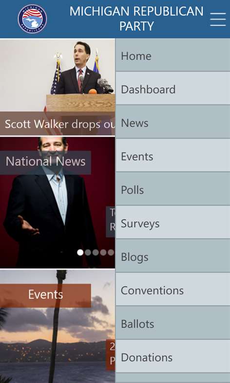 Michigan Republican Party Screenshots 2