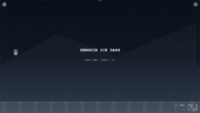 Penguin Ice Dash screenshot 1