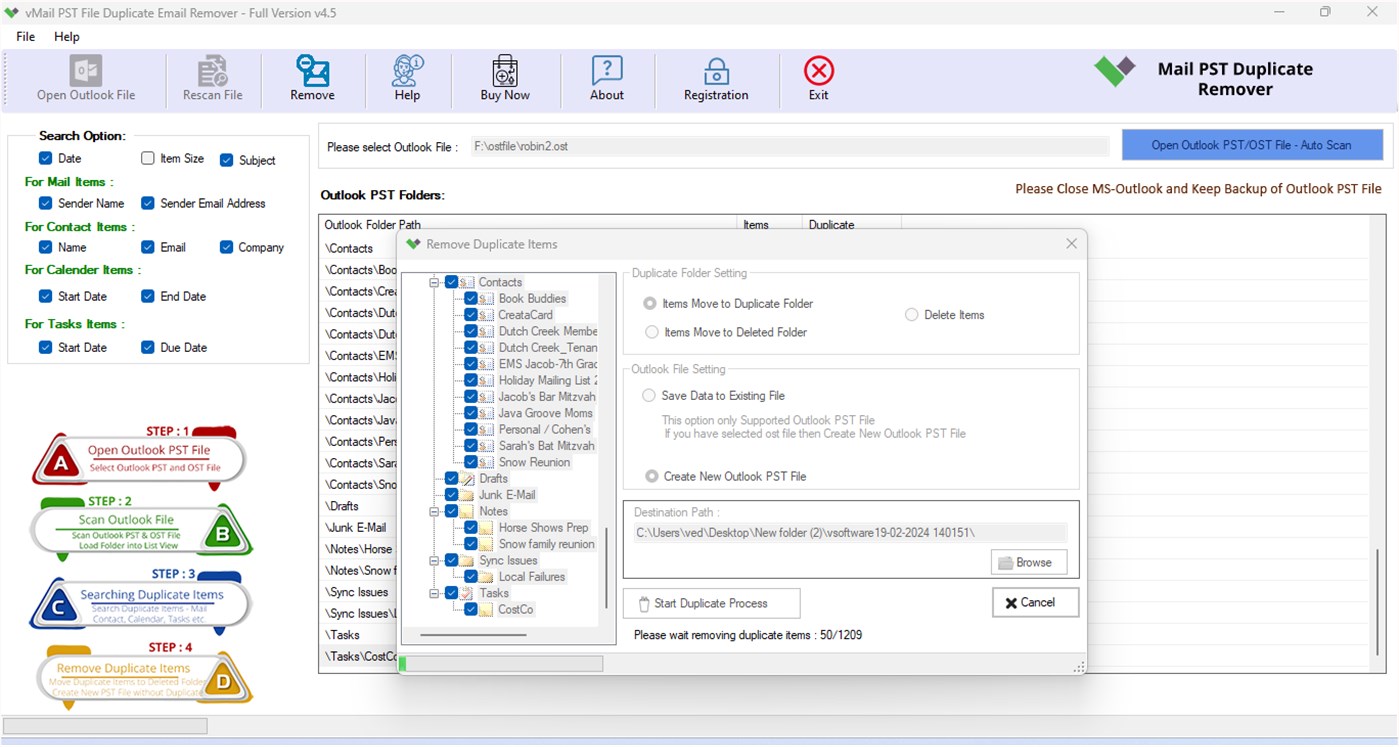 #3. vMail PST Duplicate Remover (Windows) Podle: VARTIKA SOFTWARE PRIVATE LIMITED