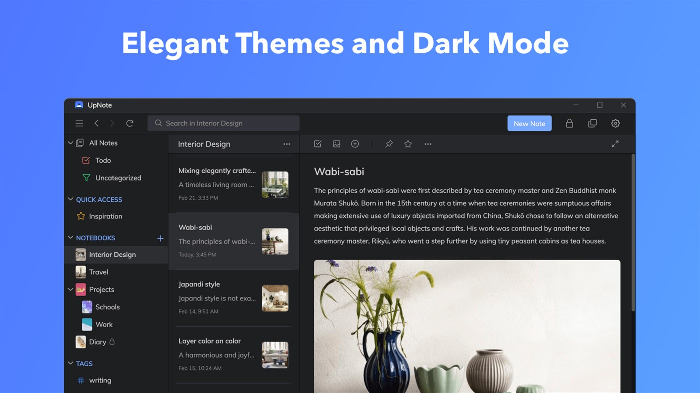 #3. UpNote (Windows) Ved: Thomas Dao