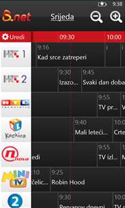 B.net TV raspored screenshot 1