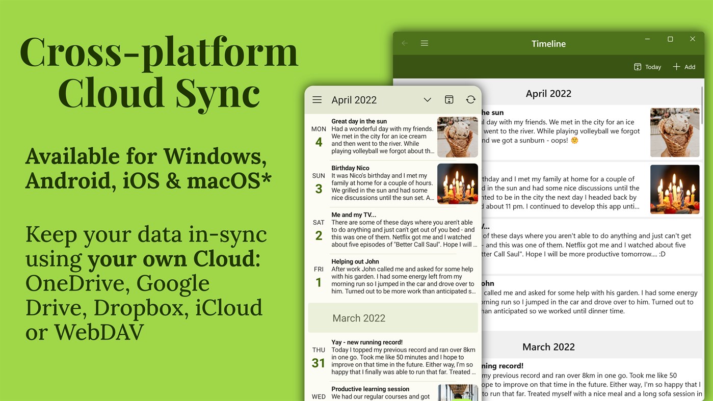 #3. Diarium: Journal & Diary (Windows) Ved: T. Partl