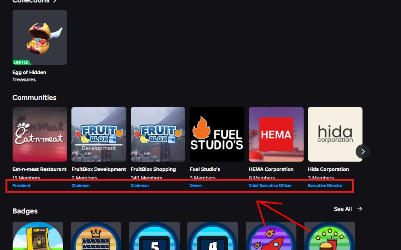 Roblox Community Role Viewer