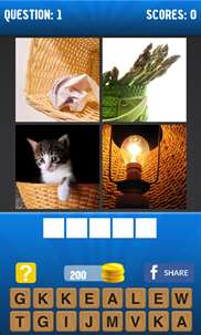 4 Pics 1 Word: What's The Word screenshot 2
