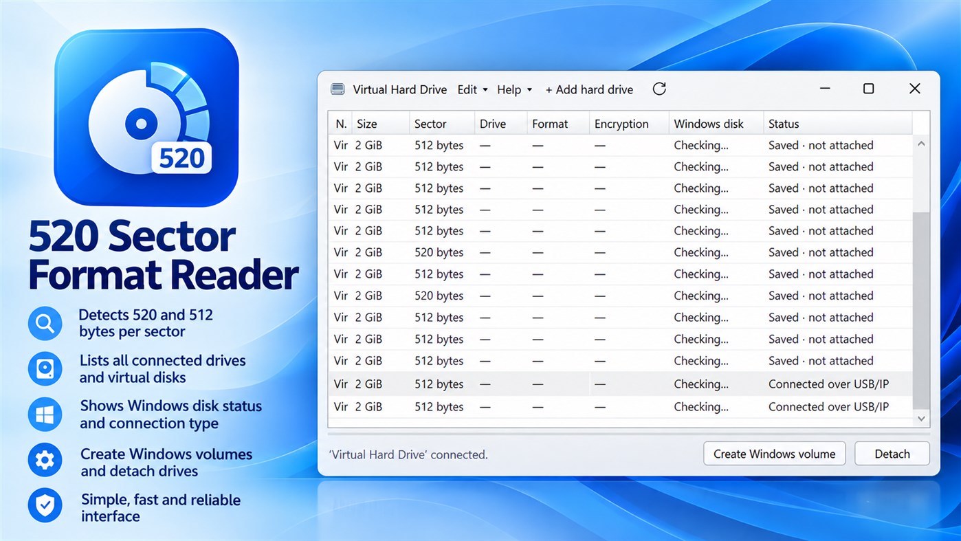 #1. 520 Bit Sector Reader (Windows) Af: Tarek Wasfy