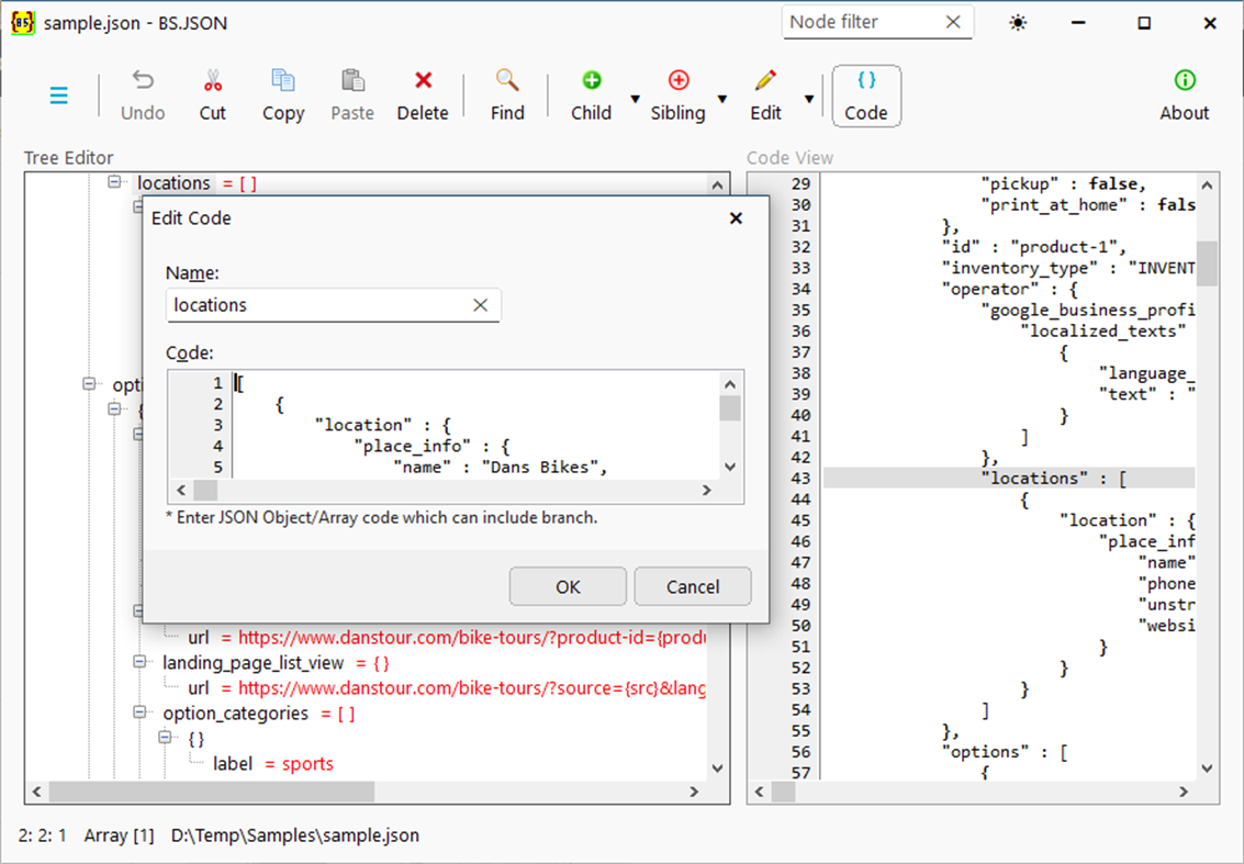 #4. BS.JSON (Windows) De: Broto Suseno
