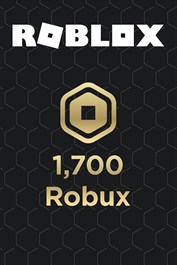 Xboxに1,700 Robux