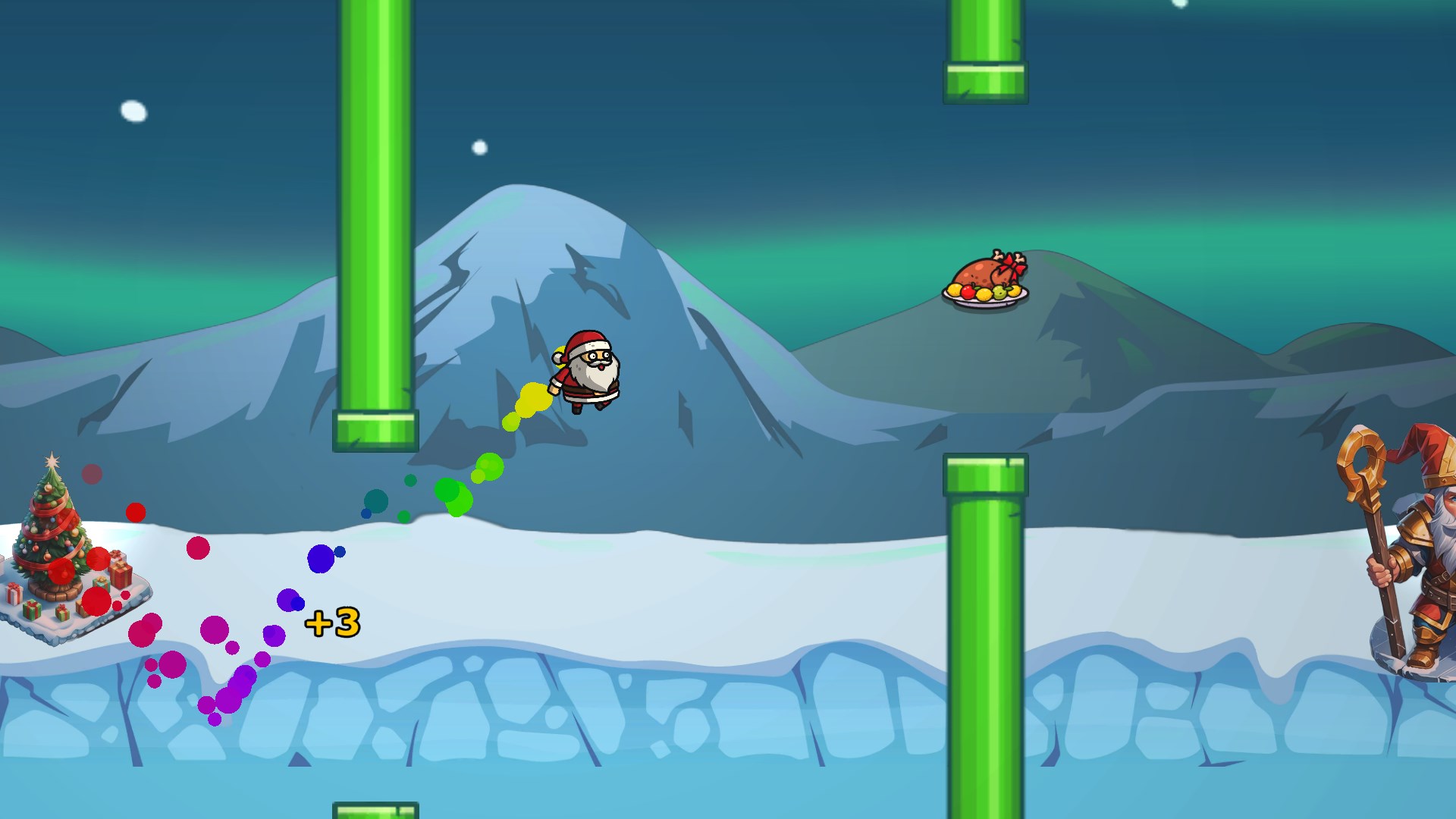 Santa Flappy Inn screenshot 2 of 4