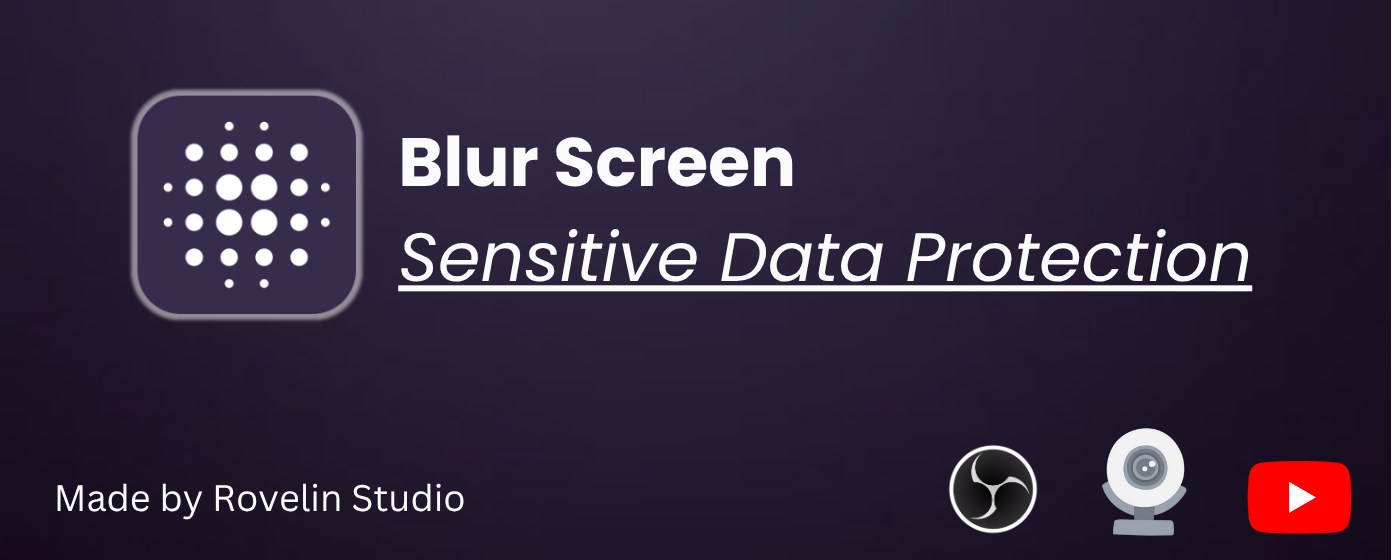 Blur Screen - Sensitive Data Protection