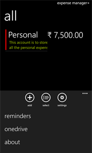 Expense Manager+ screenshot 2