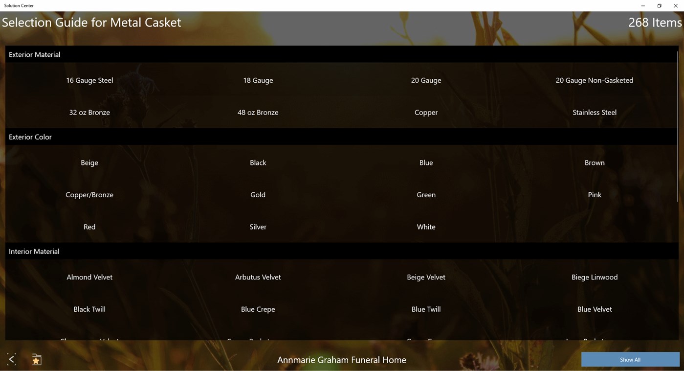 #5. Solution Center (Windows) 由: Matthews Aurora Funeral Solutions