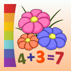 Color by Numbers - Flowers - Free
