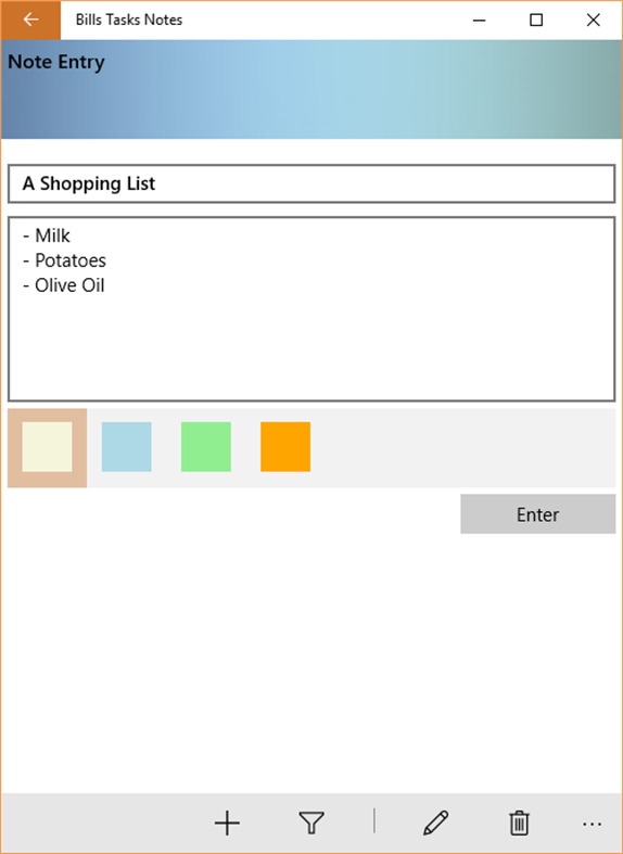 #7. Bills Tasks Notes (Windows) 由: gjbsolutions
