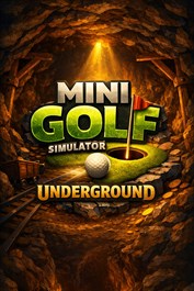 Mini Golf Simulator Underground