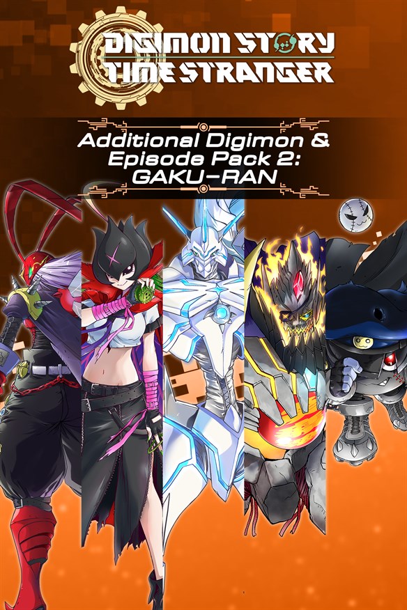 Digimon Story Time Stranger - Additional Digimon & Episode Pack 2: GAKU−RAN Xbox Series X|S and Xbox One cover art