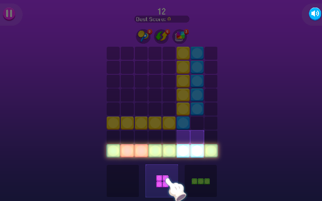 Blocks Match Game Play