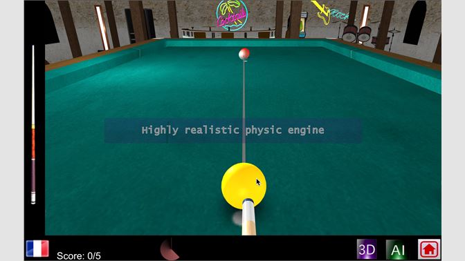 Carom3D Download - Pool game simulator very realistic to play online against