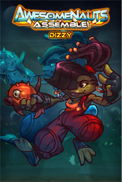 Dizzy - Awesomenauts Assemble! Personagem