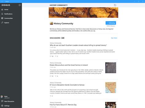 Disqus Screenshots 2