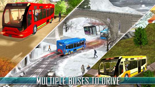 Tourist Bus Driving Simulator - Hill Top Road Ride screenshot 2