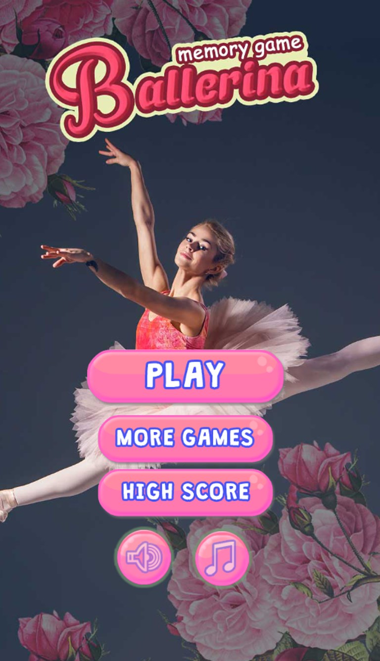 Captura de Pantalla 1 Ballerina Memory Game windows
