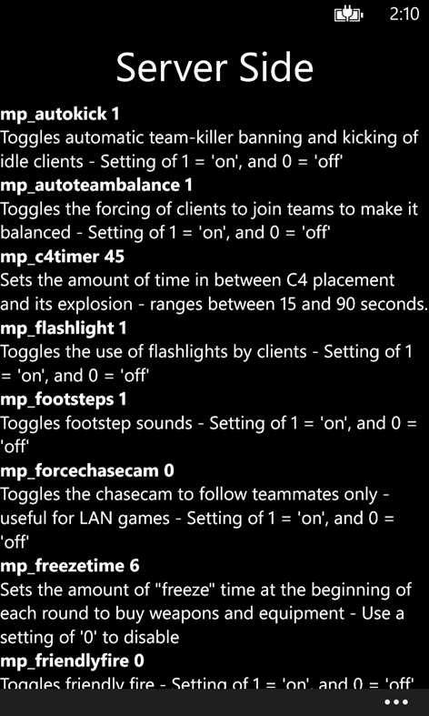 CS 1.6 Codes Screenshots 2