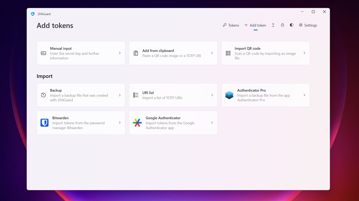 #2. 2FAGuard (Windows) 由: Timo Kössler