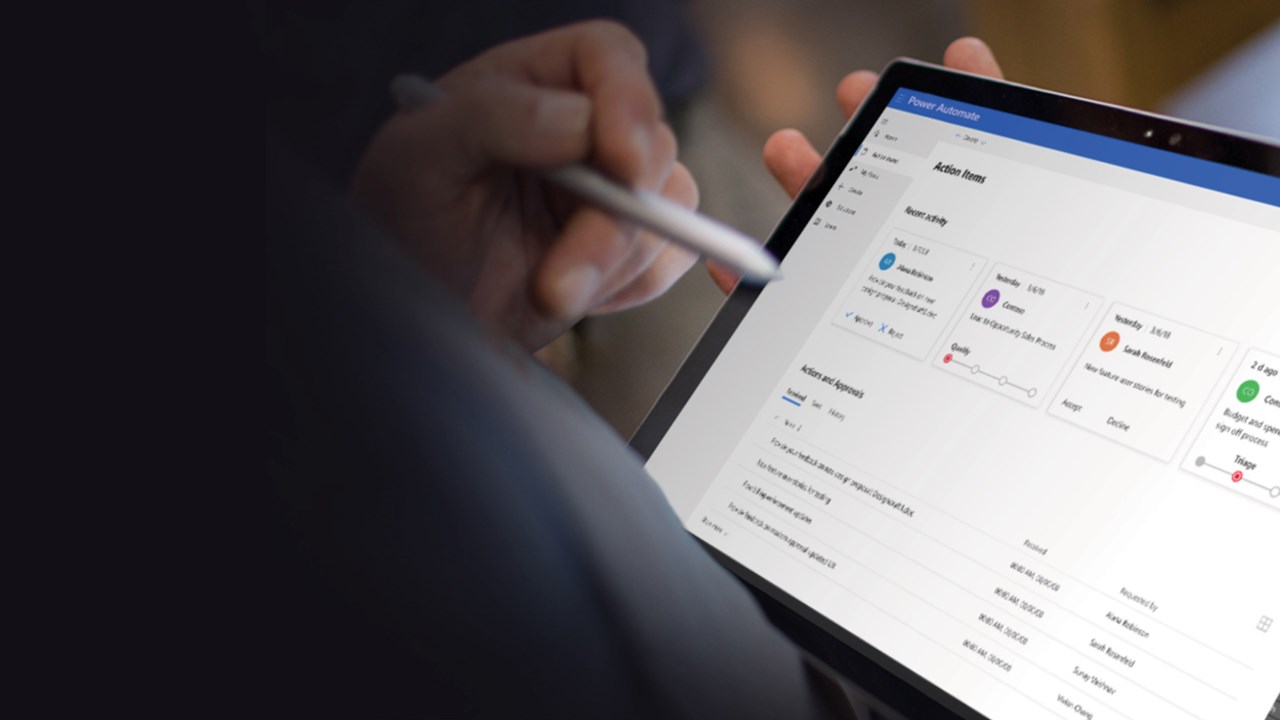 Snapshot 1 of Power Automate: 1-Wk Proof of Concept Workflow