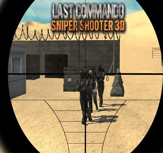 Last Commando Sniper Shooter 3D screenshot 3