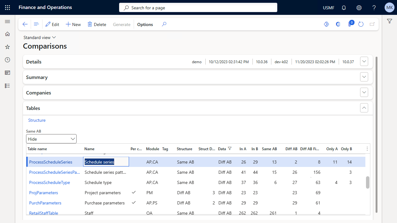 Snapshot 2 of ConfigCompare