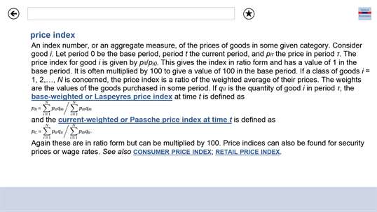 Oxford Dictionary of Economics screenshot 4