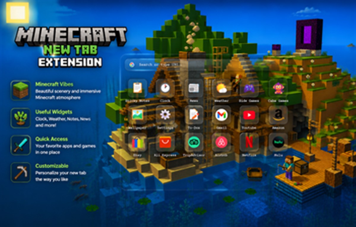 Minecraft - New Tab Pro