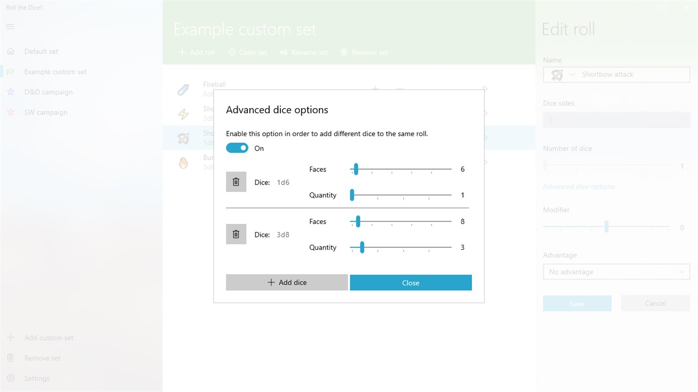#6. Roll the Dice!! (Windows) 由: Federico Gava