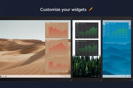 Stock Desktop Widget screenshot 4