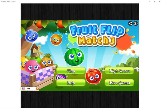 Fruit Flip Match 3 Future screenshot 1