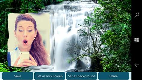 Waterfalls Photo Frames Screenshots 2