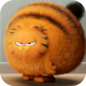 Garfield Anime themed 4K wallpaper HomePage icon