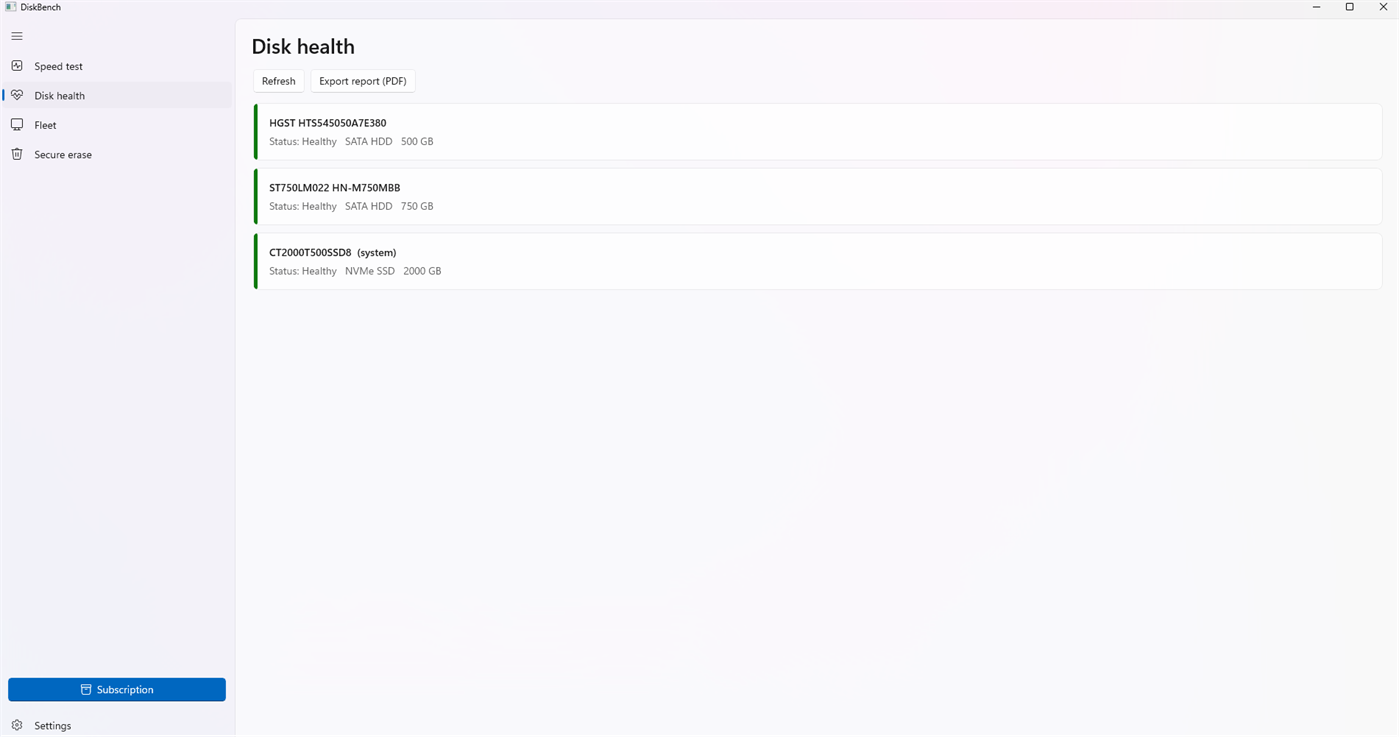 #2. DiskBench (Windows) بواسطة: nechirvan azzo