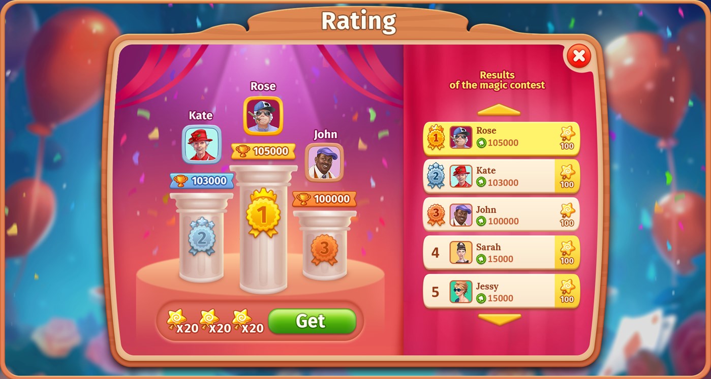 #5. Solitaire Social (Windows) 由: Kosmos Games