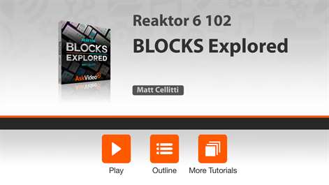Blocks Course For Reaktor 6 Screenshots 1