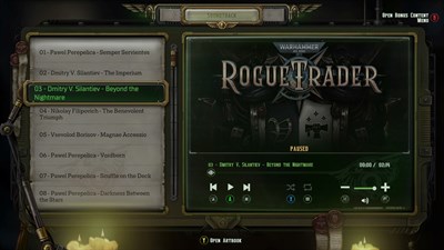 Warhammer 40,000: Rogue Trader - Digital OST & Artbook — скриншот 2