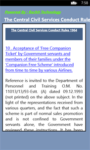The Central Civil Services Conduct Rules 1964 screenshot 2