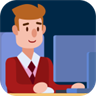 Office Life Routine - Career Strategy Simulator