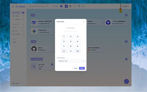 PinDash: Visual Collection Dashboard