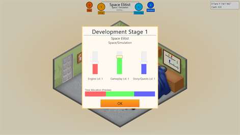 Screenshot: Decide on development priorities