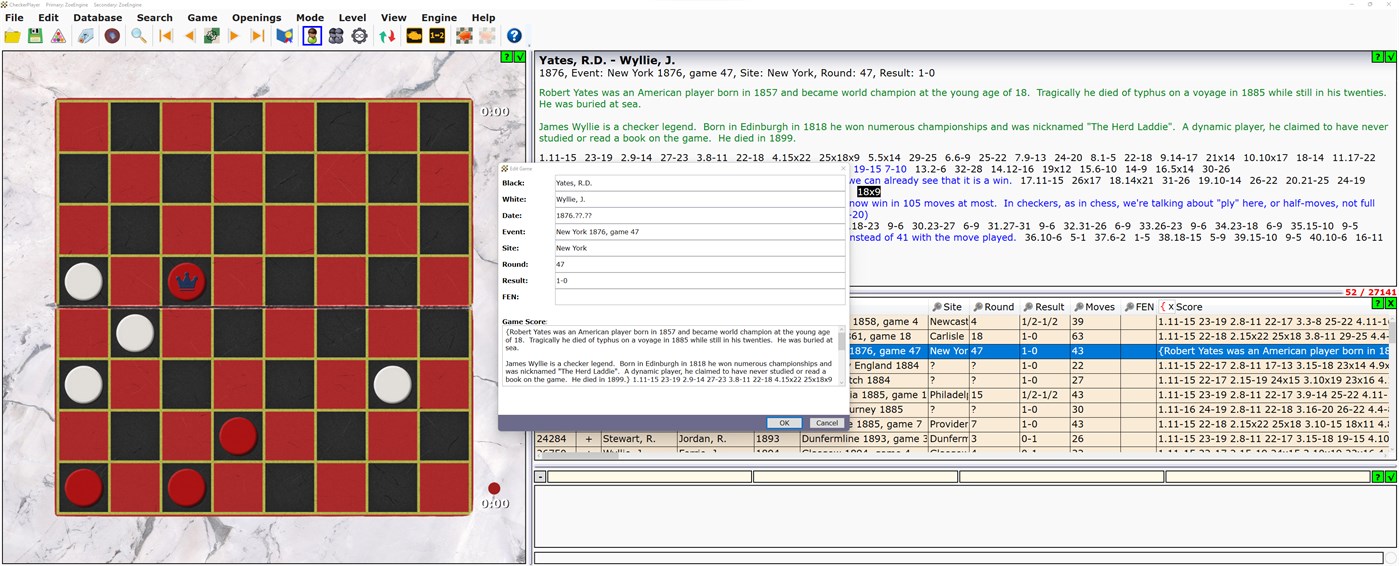 #6. CheckerPlayer (Windows) 由: ZoeZAP Software