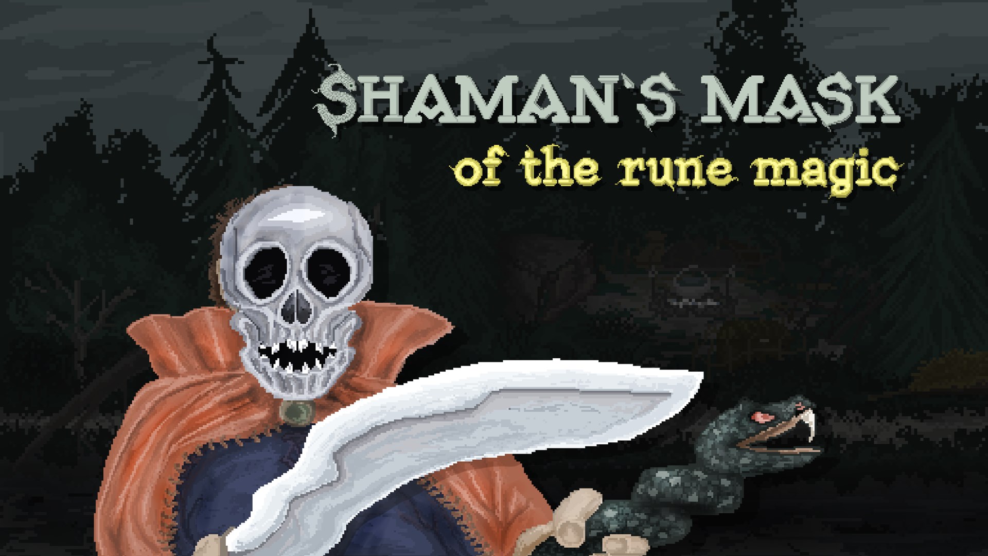 Shaman's Mask of the Rune Magic