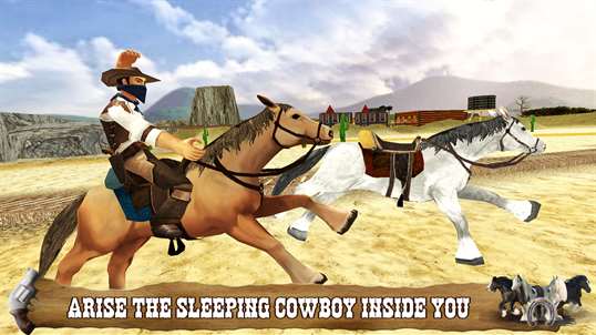 Cowboy Horse Riding Simulation screenshot 1
