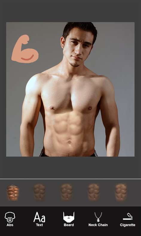 Six Pack Photo Editor Screenshots 1