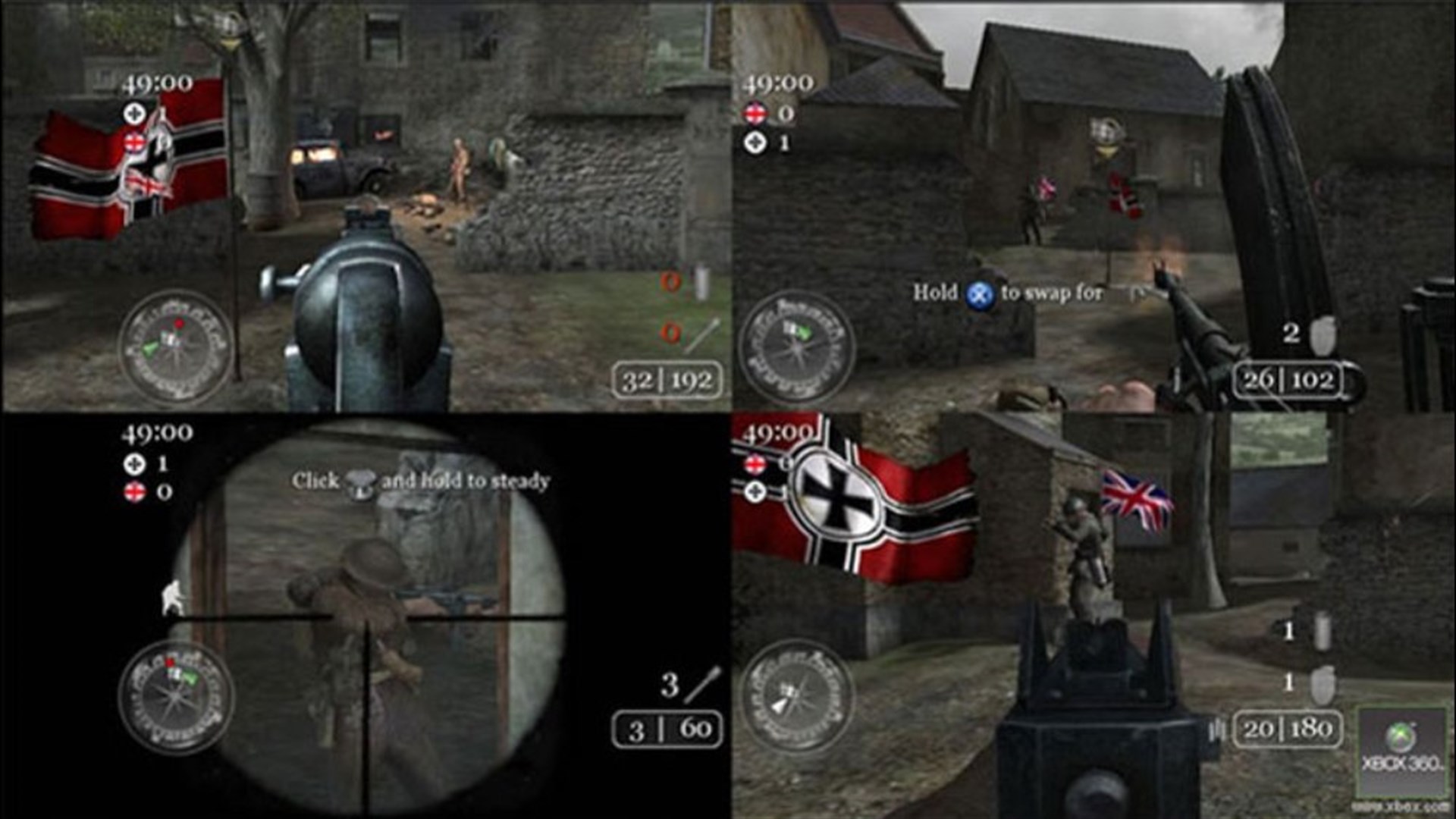 Игры для двоих на одной консоли. Call of Duty 4 Xbox 360 Split Screen. Шутеры на Xbox 360 Split Screen. Гонки Split Screen Xbox 360. Call of Duty Xbox 360.